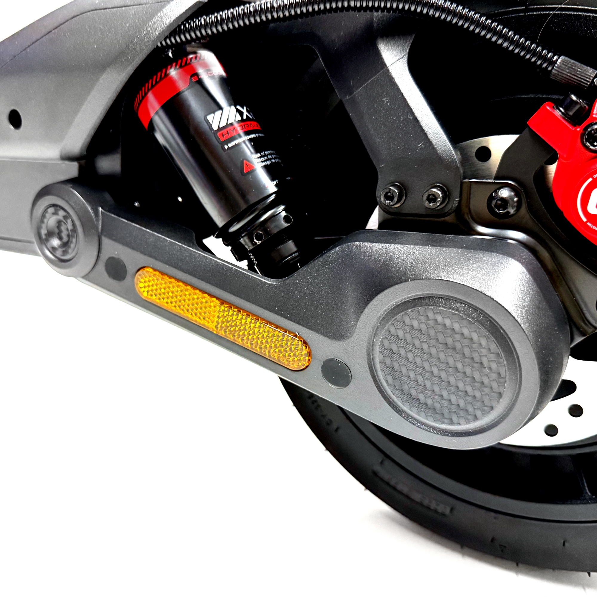 Kreise Aufkleber Carbon Optik geeignet für Segway Ninebot MAX G3 D E-Scooter G3D – Bild 2