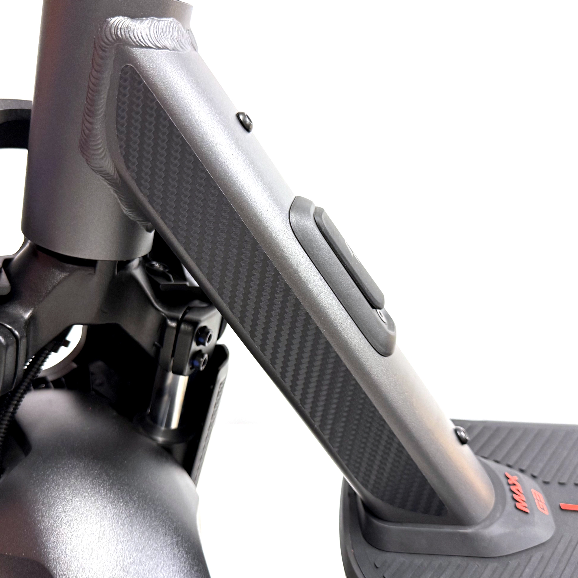 Querstrebe Seitlicher Aufkleber Carbon Optik geeignet für Segway Ninebot MAX G3 D E-Scooter G3D – Bild 3
