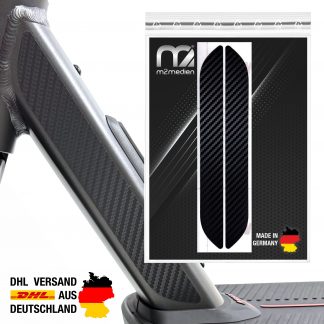 Querstrebe Seitlicher Aufkleber Carbon Optik geeignet für Segway Ninebot MAX G3 D E-Scooter G3D