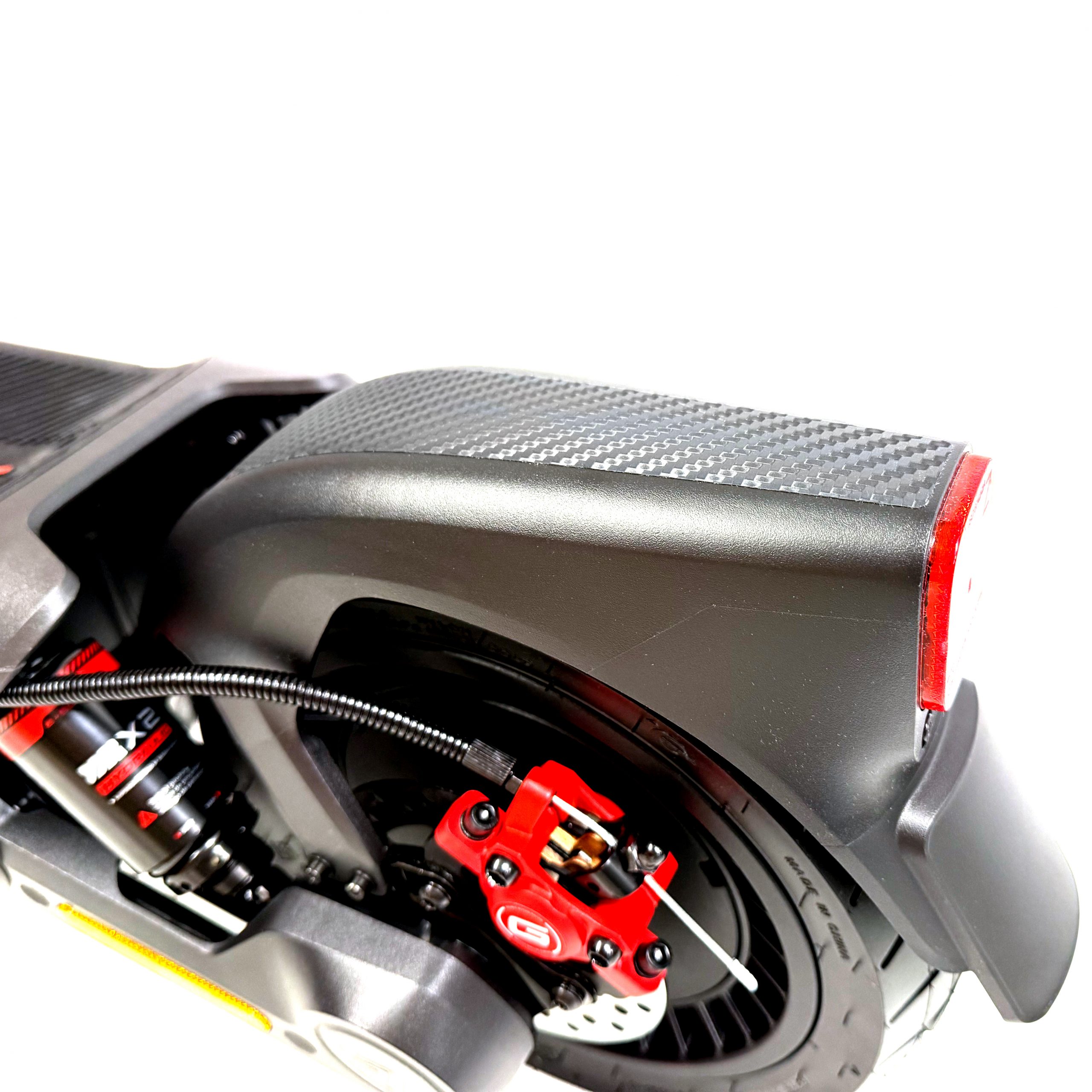 Schutzblech Aufkleber Carbon Optik geeignet für Segway Ninebot MAX G3 D E-Scooter G3D – Bild 3