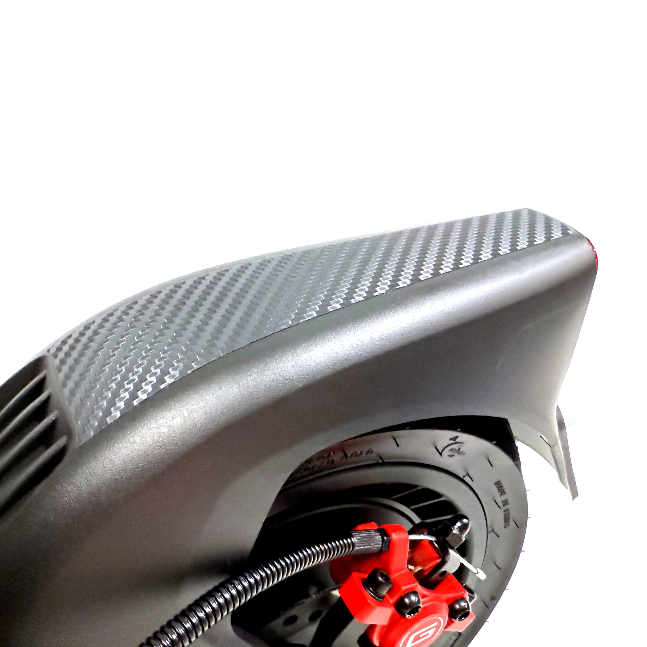 Schutzblech Aufkleber Carbon Optik geeignet für Segway Ninebot MAX G3 D E-Scooter G3D – Bild 2