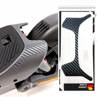 Spoiler Aufkleber Carbon Optik geeignet für Segway Ninebot MAX G3 D E-Scooter G3D